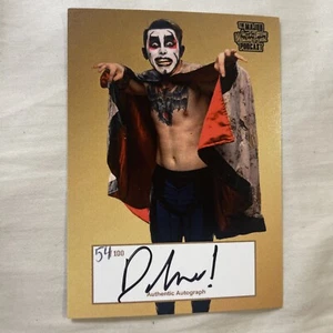 AUTOGRAPHED 1/100 Danhausen Major Wrestling Figure Podcast Trading Card AEW RARE - Picture 1 of 8