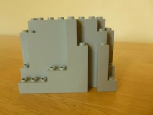 LEGO part 6082 Light GRAY Rock Castle Wall Panel Rectangular 4x10x6 - Picture 1 of 1