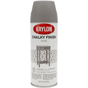 Krylon Chalky Finish Spray Paint: Mink, 12 oz - Picture 1 of 7