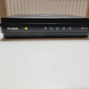 WLAN WIFI Router D-Link 100 DIR-100 4-Port Schwarz Black - Bild 1 von 6