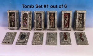 Tumbas ocupadas pintadas a mano de 28 mm - Funciona con forja enana, D&D, DnD - Imagen 1 de 30