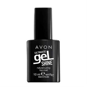 Avon Ultimate Gel Shine Natural Curing Top Coat - 10ml