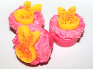MARSHMALLOW PEEPS Type or You Choose Scent Grubby Easter Bunny Cupcake Wax Melts - Picture 1 of 4