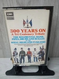 300 YEARS ON A TRI CENTENARY TRIBUTE CASSETTE TAPE ALBUM - RARE RETRO VINTAGE - Picture 1 of 2