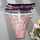 Khaki Lace Sheer See Through Thong Underwear GString Briefs for Women Online