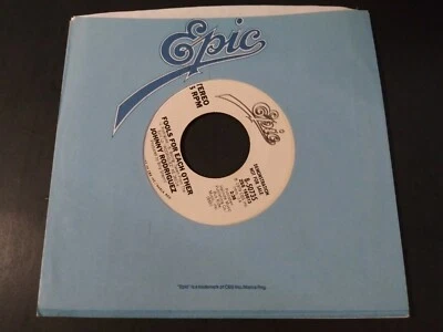 Johnny Rodriguez - Fools For Each Other Mint Original Promo 45RPM Record 1979 - Image 1 of 3
