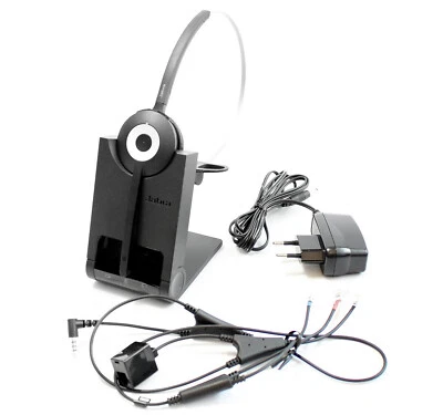 JABRA PRO 920 DECT Headset ( 920-25-508-101 ) mit EHS Kabel für Alcatel - Bild 1 von 2