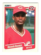 1990 Fleer #432b Rolando Roomes Cincinnati Reds