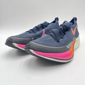 Brand New Nike ZoomX Vaporfly Next% NBY Navy Orange Size 11.5 Men DM4386-994 - Picture 1 of 8