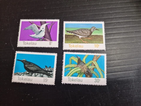 TOKELAU 1977 SG 57-60 BIRDS  MNH Cover