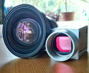 Basler ace acA1920-50gc - 50fps 2.3MP GigE Colour + Kowa LM6HC 6mm f/1.8 C Mount - Picture 1 of 24