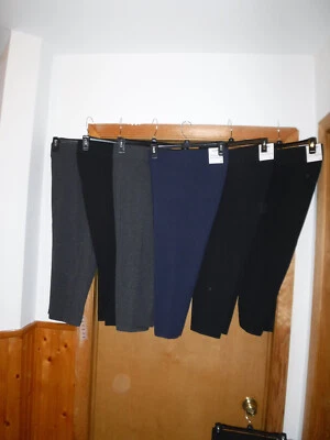 Leggings capri para mujer Pull On, XXL, XL, L, M, Sonoma, negros, carbón, azul marino, nuevos con etiquetas Foto 1 de 4