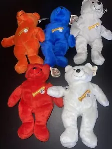 500 HomeRun Club Beanie Bears Limited Edition Ruth, Aaron, Jackson, Robinson - Picture 1 of 2