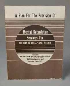 Report On Mental Retardation Services For The City Of Chesapeake Virginia 1978 - Picture 1 of 15