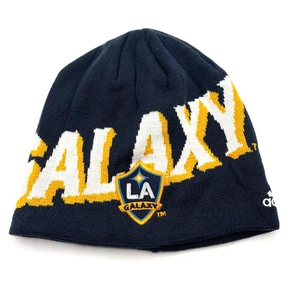 Adidas MLS LA Galaxy Soccer beanie NWOT NOS Blue - Picture 1 of 2