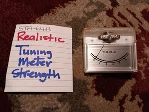 📈REALISTIC TUNING METER STRENGTH⚡️STA-64B STEREO RECEIVER - Picture 1 of 3