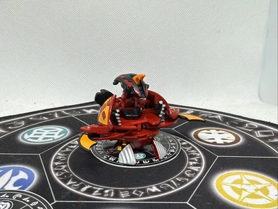 Bakugan Battle Brawlers Pyrus Orbit Helios Hex Spins & Card Painted - Image 1 of 4