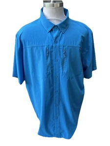 Camisa ventilada AFTCO American Fishing Tackle Company absorbe la humedad UPF 2XL - Imagen 1 de 10