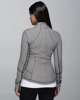 Chaqueta Lululemon Forme II Rayas Mujer 6 Yoga Atletismo Foto 1 de 4
