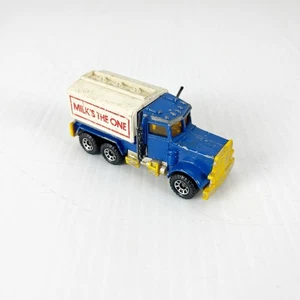 Vintage 1981 Matchbox Peterbilt Milks the One Delivery Truck Model Car - Picture 1 of 5