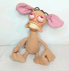 Ren The Chihuahua Plush Toy Doll 1992 Nickelodeon Vintage No Sound - Picture 1 of 11