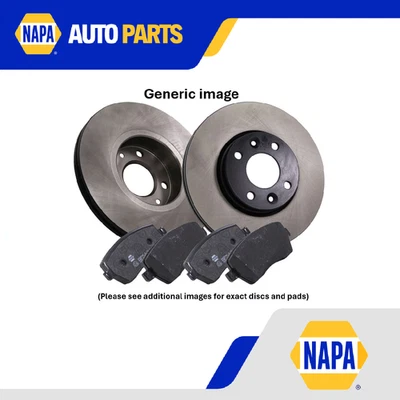 2x discos de freno ventilados y pastillas para Jaguar F-Type X152 2.0 delantero 2017 en 355 mm Foto 1 de 4