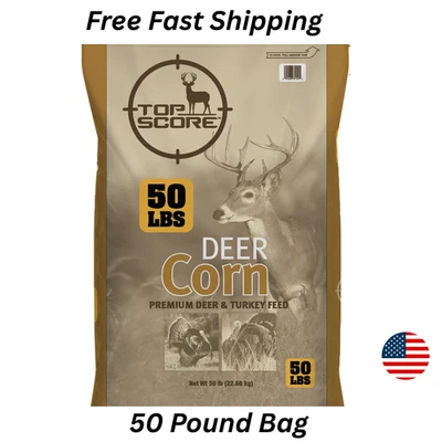 Alimento para maíz Manna Pro ciervo y pavo 50 lb libras atractivo vida silvestre al aire libre  Foto 1 de 4