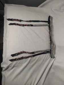 Victoria's Secret SEHR SEXY GLANZRIEMEN SPITZE STRUMPFGÜRTEL XS/S M/L neu mit Etikett  - Bild 1 von 5