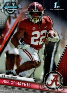 JUSTICE HAYNES 2023 Bowman U Chrome 1st Bowman #85 Michigan Wolverines - Picture 1 of 2