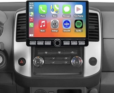 PREMIUM QLED 4G LTE Nissan Frontier Xterra 2009-2012 Apple CarPlay/Android Auto - Imagem 1 de 4