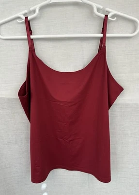 Coldwater Creek - Granate - Camisola Top - Talla XL - Correas ajustables Foto 1 de 4