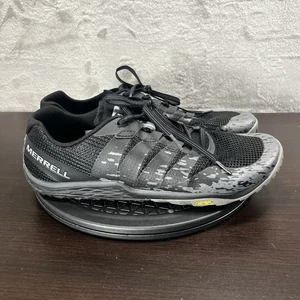 Merrell Trail Glove 5 Herren Größe 12 Barfuß Schwarz Schnürschuhe Sport Laufschuhe - Bild 1 von 11