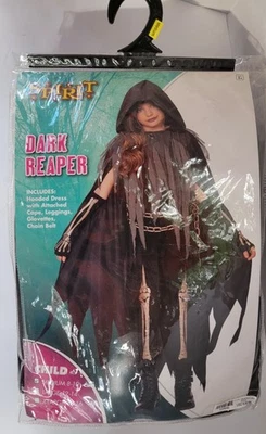 Дух Хэллоуин костюм темный жнец костюм ребенка размер средний 8-10 - Изображение 1 из 4