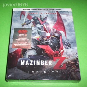 MAZINGER Z INFINITY BLU-RAY + DVD EXTRAS + LIBRO - NUEVO Y PRECINTADO - Imagen 1 de 4