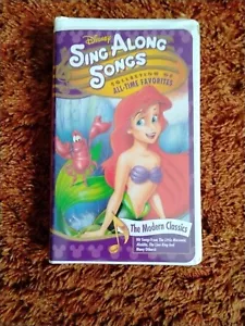 Disneys Sing Along Songs - Sing Along Songs: The Modern Classics (VHS, 1997) - Picture 1 of 9