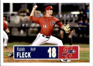 2018 Harrisburg Senators Tribüne #9 Kaleb Fleck Altoona Pennsylvania PA Karte - Bild 1 von 2