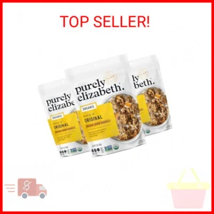 Purely Elizabeth Organic Original, Ancient Grain Granola, Gluten-Free, Non-GMO ( - Picture 1 of 2