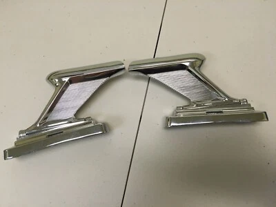 NOS 1966 1967 Ford Fairlane Station Wagon Luggage Rack Support Brackets LH RH - Image 1 of 4