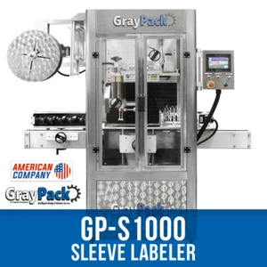 GrayPack GP-S1000 Sleeve Labeler - Bottling Line - Filling Line - Picture 1 of 6