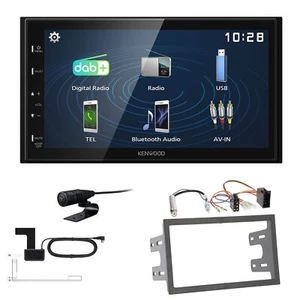 Kenwood 2DIN DAB+ Autoradio für Volkswagen VW Bora 1998-2004 - Bild 1 von 5