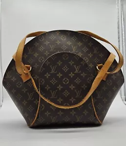 Authentic Vintage Louis Vuitton Ellipse GM Monogram Shoulder Bag With Insert - Picture 1 of 23