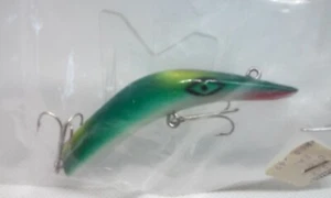 Vtg Herter's LAZY DABNER/Lazy Ike Frog 3" Diving Crankbait Fishing Lure JAPAN - Picture 1 of 7