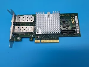 Fujitsu D2755-A11 UFT-0090 Dual Port 10Gb SFP+ = Intel X520-DA2 Low Profile - Picture 1 of 4