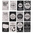 Durable Baby Age Card Cards 0-12 Months The 1St Year Picture Photo Cards