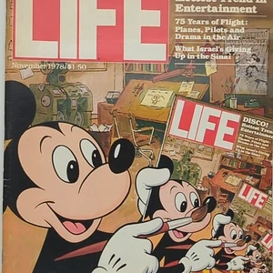 LIFE Magazine November 1978 Mickey Mouse Israel Sinai Disco Hsing Ling Honda CT7 - Picture 1 of 21