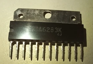 KEC KIA6283K 4.6W/ch stereo amplifier IC/NOS/12 pin SIP package - Picture 1 of 3