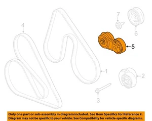 FORD OEM 11-13 F-150 Cooling Belts Pulleys-Tensioner BL3Z6A228A - Picture 1 of 2