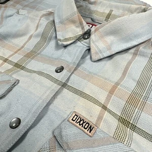 DIXXON Flannel The Malibu Pearl Snap Button Front Shirt Womens Small S - Picture 1 of 10
