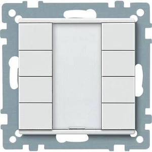 EIB KNX SCHNEIDER MTN627819 TASTER 4FACH PLUS SYSTEM M POLARWEIß NEU OVP SIEGEL - Bild 1 von 1
