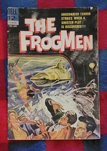 1963 Dell The Frogmen 4 neue Tasche und Board - Bild 1 von 2